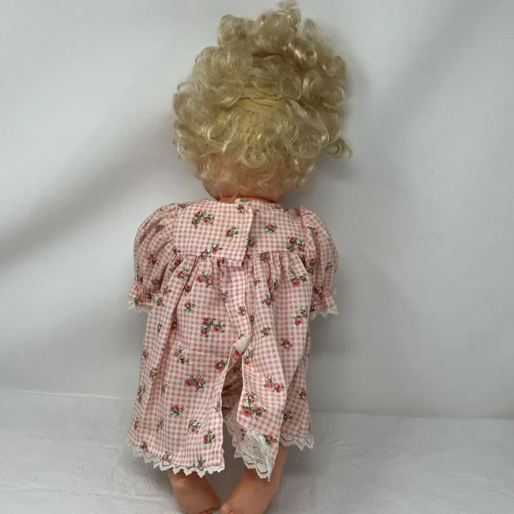 Baby Alive Doll Kenner Vintage 1990 Blonde Hair Blue Eyes NON-WORKING